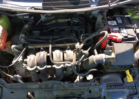 2012 Ford Fiesta Se из США, поврежденный, VIN 3FADP4EJXCM180259